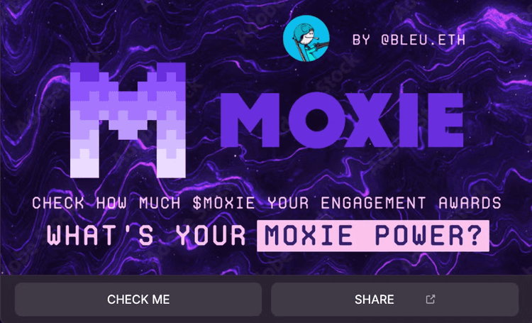 Moxie Power dashboard